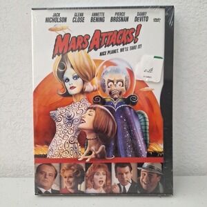 SEALED NEW Mars Attacks! (DVD, 1996, Wide/Full Screen)